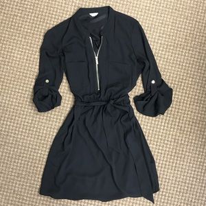 Guess Black Polyester Dress